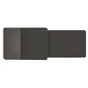 Rankenėlė H1940 14x34mm, juoda struktūrinė