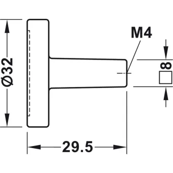Furniture knob