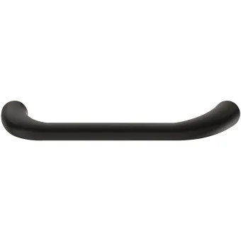 Rankenėlė H1730 CC160mm, 180x35mm, matinės juodos spalvos