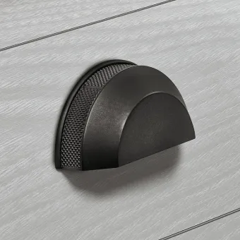 Furniture handle, Finger pull handle, zinc alloy, Häfele Déco, model H2315