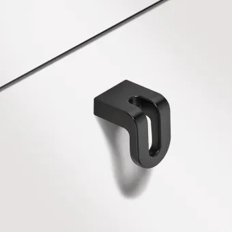 Rankenėlė vieno taško, H2165 35x29mm, chromo spalva