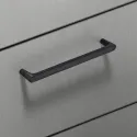 Rankenėlė H2125 CC128mm, L140mm, šlifuota juoda