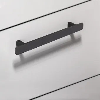 Rankenėlė H2115 CC320mm, L373mm, šlifuoto nikelio spalva
