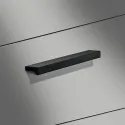 Rankenėlė 86603, aliuminis, CC96-128mm, L200mm, matinė balta