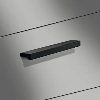 Furniture handle, Finger pull handle, aluminium