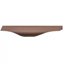 Profilio rankenėlė prisukama 64054 CC128mm, L200mm, šlifuotos bronzos spalva