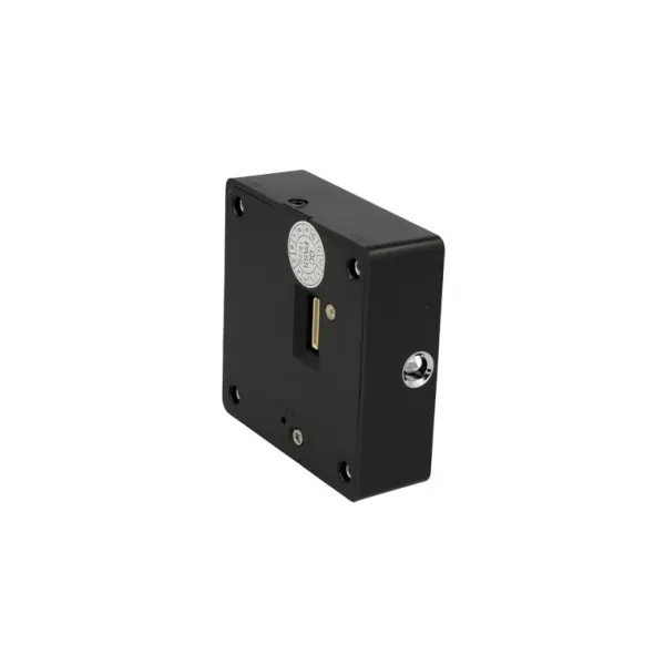 Spynelė elektroninė MIFARE1 80x80x27mm, juoda