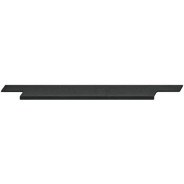 Profilio rankenėlė įfrezuojama 61420 L600mm, šlifuotos juodos spalvos