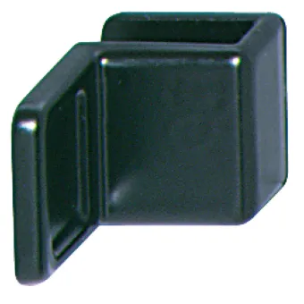 Rankenėlė stiklo durelėms 28x20x20mm, juoda
