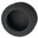 Inset handle, Zinc alloy, matt black 