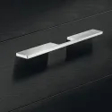 Furniture handle, Finger pull handle, aluminium 