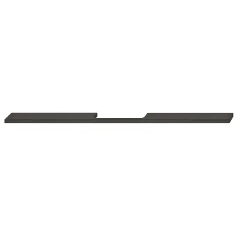 Furniture handle, Finger pull handle, aluminium 