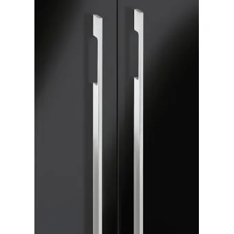 Furniture handle, Finger pull handle, aluminium 