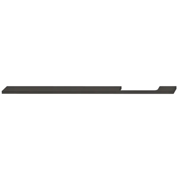 Furniture handle, Finger pull handle, aluminium 