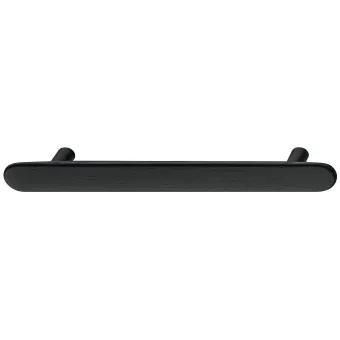 Rankenėlė medinė 91670 CC160mm, L224mm, juoda