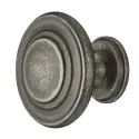 Rankenėlė vieno taško Ø34mm, H25mm, sendinto alavo spalva