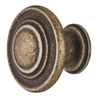 Rankenėlė vieno taško Ø34mm, H25mm, sendintos bronzos spalva