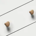 Rankenėlė medinė 91672 Ø32mm, ąžuolas