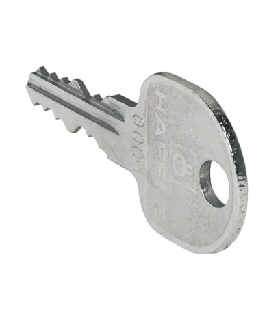 Removal key, for Symo Universal cylinder removable core warehouse locking system