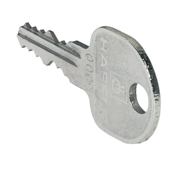 Removal key, for Symo Universal cylinder removable core warehouse locking system