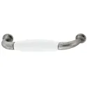 Furniture handle, Bow handle, porcelain