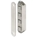 Magnetic catch, pull 8kg, for screw fixing, square