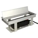 Tray for power distributing unit "PUNTA S", 78x93x264mm, aluminum