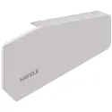Cover cap, Free fold, for 2-piece flaps with division 1:1 made from wood or with aluminium frame