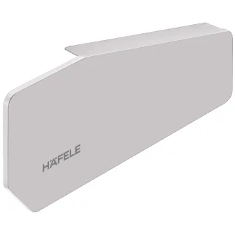 Cover cap, Free fold, for 2-piece flaps with division 1:1 made from wood or with aluminium frame