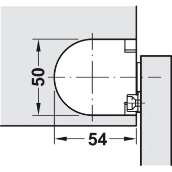 Lankstai dangčiui 340-500Ncm juoda