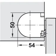 Lankstai dangčiui 340-500Ncm juoda