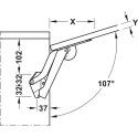 Mechanizmas FREE SPACE 1.8 C pto balta