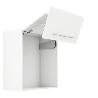 Double flap lift-up fitting, Free fold for flaps made from wood or with aluminium frame