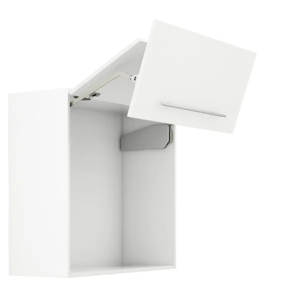 Double flap lift-up fitting, Free fold for flaps made from wood or with aluminium frame