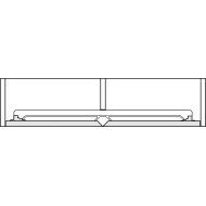 SDS SLido F-Flush52 20A med.2d. 900 anod.alium H
