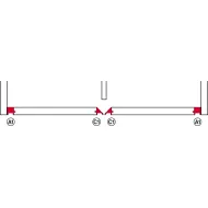 SDS SLido F-Flush52 20A med.2d. 900 anod.alium H