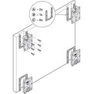 SDS SLido F-Flush52 20A med.2d. 900 anod.alium H