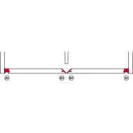 SDS SLido F-Flush52 20A med.2d. 600 anod.alium H