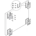 SDS SLido F-Flush52 20A med.2d. 750 anod.juoda H