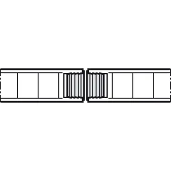 SDS HAWA CONCEPTA 25 medinėms 1 durims H1250-1850mm,