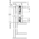 Pivot sliding door fitting, Hawa Concepta III 35 Pull