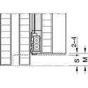 Pivot sliding door fitting, Hawa Concepta III 35 Pull