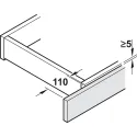Wooden folding sliding doors, HAWA Folding Concepta 25, set, hinges with soft closing mechanism
