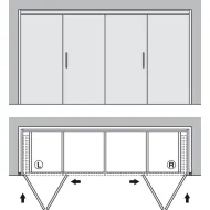 SDS HAWA FOLDING CONCEPTA 25 kg H1250-1850 2D R 