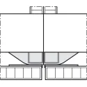 Wooden folding sliding doors, HAWA Folding Concepta 25, set, hinges with soft closing mechanism