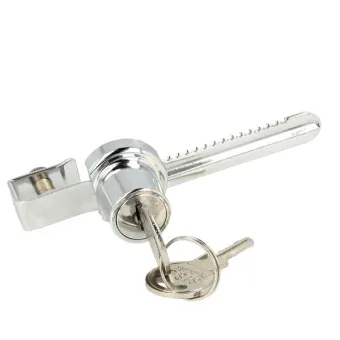 Sliding glass door lock 750-100mm, MK, chrome plated
