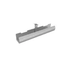 LiftPipe Cable tray, L650 mm, silver