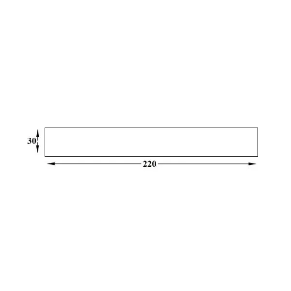 Juosta magnetinė įrankiams 30x220mm,