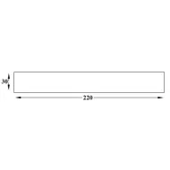 Juosta magnetinė įrankiams 30x220 HAFELE