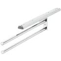 Rankšluostinė ištraukiama dviguba L450mm, chromas